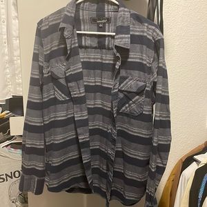 Mens longsleeve blue flannel